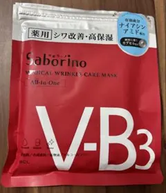 Saborino V-B3 薬用シワ改善シートマスクのサムネイル
