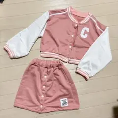 韓国子供服 セットアップ ジャケット スカート カジュアル キッズ