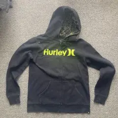 Hurley フルジップパーカー M 黒