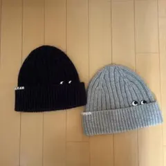 アニヤハインドマーチ　ユニクロ　UNIQLO ニットビーニー