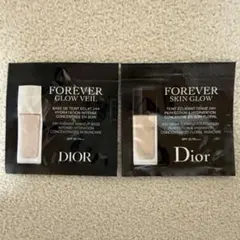 ディオールスキン　フォーエヴァークロウヴェール　フルイドグロー　試供品2点セット