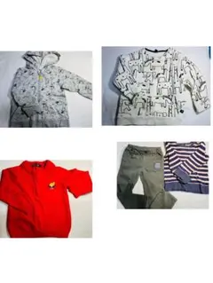 Bebeなど男の子まとめ売り5点(100cm)