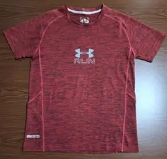 Under Armour アンダーアーマー HeatGear半袖Tシャツ M 赤のサムネイル
