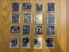 一番くじ 進撃の巨人 壁の外の世界　アクリルスタンド A B　全各8種 コンプ