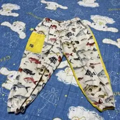 魚柄ハーフパンツ