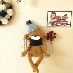 ❤️チビまるめソックくま㉙❤️ソックベア❤️ソックモンキー❤️