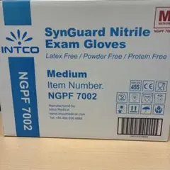 INTCO 使い捨てニトリル グローブ L サイズ 100枚入り10箱 - メルカリ