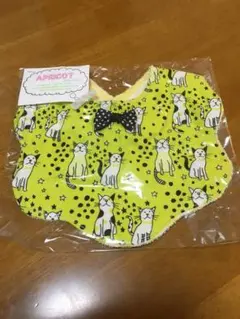 【7】スタイ よだれかけ 新品 未使用 猫　ねこ　ネコ