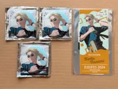 呪術廻戦 じゅじゅフェス 2024 七海建人　缶バッジ　インビテーション風カード
