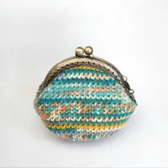 ハンドメイド がま口ポーチ