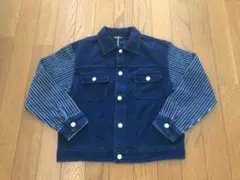新品⭐︎COMME CA ISM コムサイズム　デニム風ジャケット　サイズ130