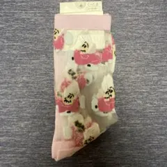 Disney オイスター シアーソックス ピンク