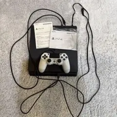プレステ4 本体　ブラック　コントローラー　ホワイト