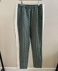 美品 ユニセックス セリーヌ Celine 緑 黒 パーカー セットアップ