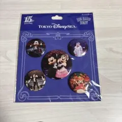 未開封✨️ 缶バッジセット　ビッグバンドビート　東京ディズニーシー 15周年
