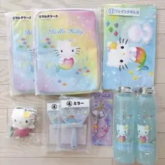 香*茶様 ハローキティ 当たりくじ 置き時計 ウォーターボトル フェイス