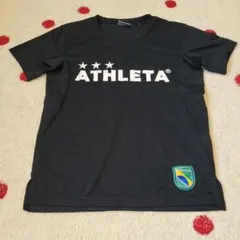 ATHLETA サッカー プラクティスシャツ ブラック 140のサムネイル
