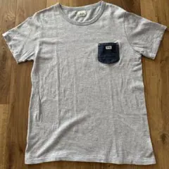 Lee デニムポケット付き Tシャツ ブルー系 Lサイズのサムネイル