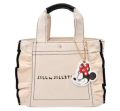 JILL by JILLSTUART トートバッグ ミニーマウスチャーム付き
