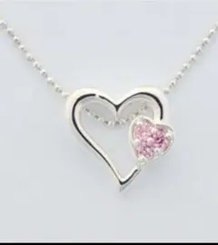 フォリフォリのダブルハートネックレスとハートのネックレス2個❤︎