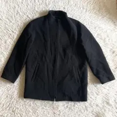 ADOLFO DOMINGUEZ ジップアップウールコート