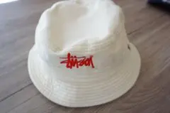 Stüssy アイボリー バケットハット