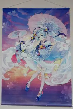 雪ミク SNOWMIKU 2023 B2タペストリー KEI