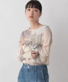 LOWRYSFARM 柄シアートップス