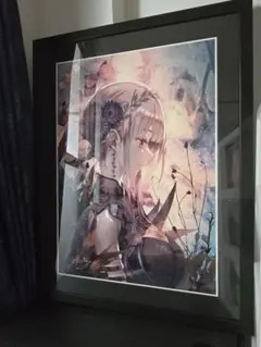 枯レ乙女 深崎暮人 版画 アールビバン - メルカリ