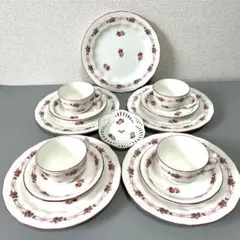 LAWLEYS TEA ロウレイズティーボウル&ソーサーセット薔薇 新品未使用品