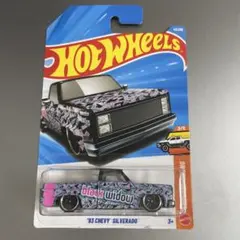 日本未発売　'83 シェビーシルバラード　ブラックウィドウ