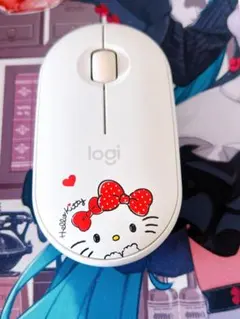 Logitech ハローキティ Pebble ワイヤレスマウス ピンク