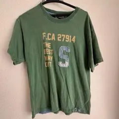 CUBE SUGAR 半袖 Tシャツ グリーン ロゴ Mサイズのサムネイル