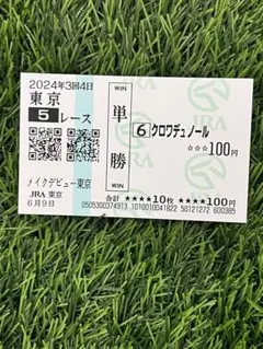 2026年最新】現地的中単勝馬券の人気アイテム - メルカリ