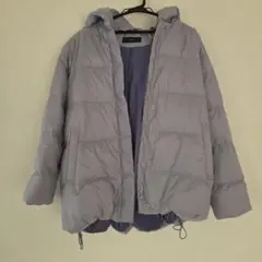 SHIPS ダウンショートジャケット ライトブルー