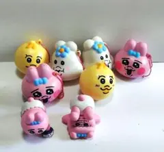 おぱんちゅウサギ　んぽちゃむ　スクイーズ　フィギュアまとめ売り