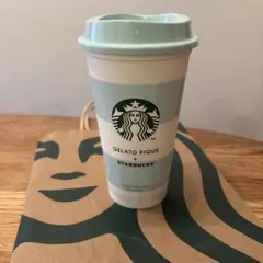 gelato pique + Starbucks リユーザブルカップ473ml