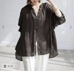 SLOBE IENA ラミーギャザーシャツのサムネイル