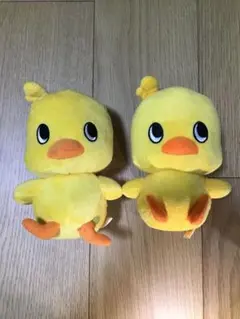 ひよこちゃん ぬいぐるみ 2体セット 日清チキンラーメンキャラクター