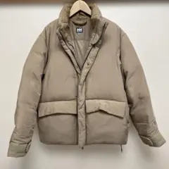 HELLY HANSEN ベージュ ダウンジャケット　傷汚れアリ