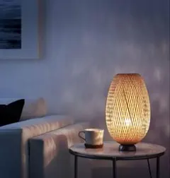 4F 【廃盤・希少】IKEA イケア フロアランプ BOJA ベイヤ 竹細工