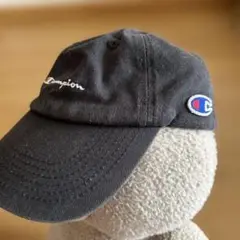 Champion ブラック キャップ　チャンピオン　黒　帽子