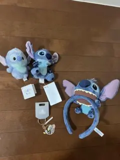 スティッチ ぬいぐるみ2体とヘアバンドセット