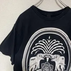 【海外輸入古着】OBEY ブラック Tシャツ 象デザイン　シンクロデザイン　Mのサムネイル