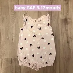baby GAP ミニー柄 ロンパース 6-12M ピンク ディズニー