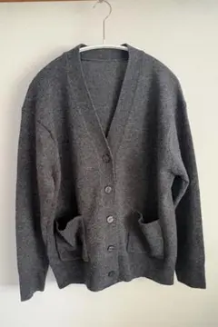 無印良品　ウール　カーディガン