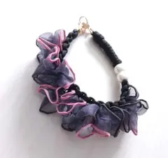 パラコード♡スマホストラップ♡ハンドストラップ♡フリルつき