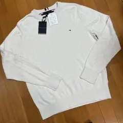 ちぃ様　新品　カシミヤ混　トミーフィルガー　メンズセーター　XL