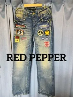 RED PEPPER　パッチ付きパンツ CA90025.USA