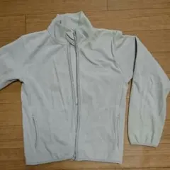 フリース 薄手 グレー 140